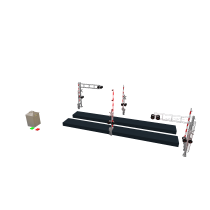 Happys railroad crossing