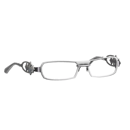 Silver Cross Y2K Glasses