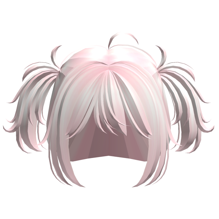 pink short girl hair 