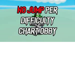 No Jump per Difficulty chart obby! (NEW)