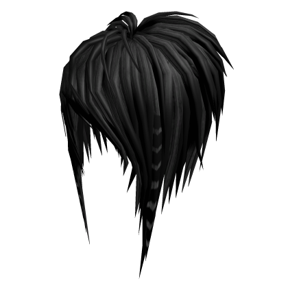 Grey Raccoon Scene Emo Hair Roblox item