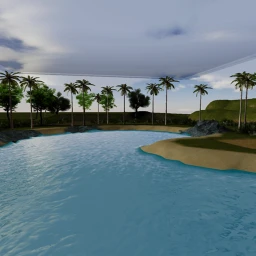 Tropical, Lake Showcase icon