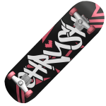 CHRUSH Skateboard in Black