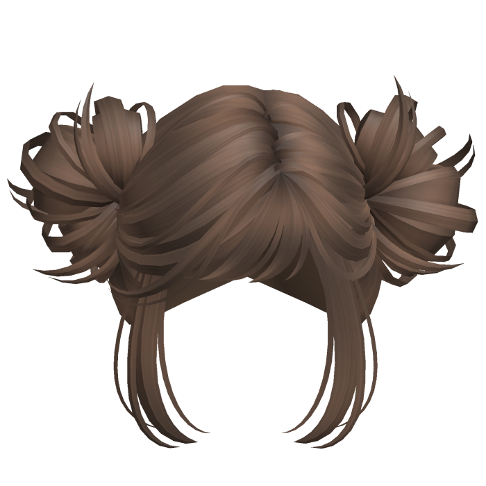 Simple Anime Y2k Buns Light Brown