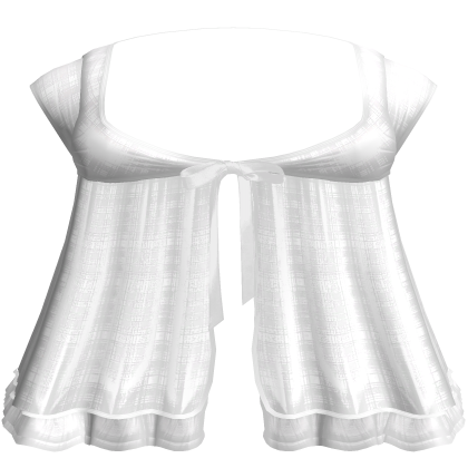 Cute White Top Gothic Doll Dress 