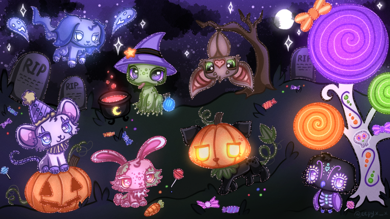 (🎃Event) Pet Forest artwork