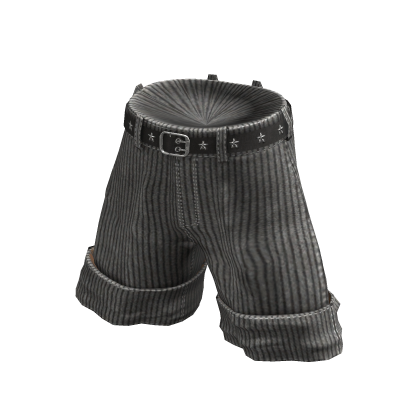 💜 Corduroy Shorts Pants_Gray thumbnail