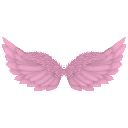 pink angel wings