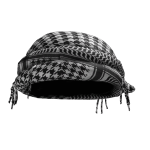 Black and White Palestine Keffiyeh