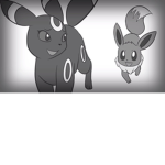 Eevee x Umbreon