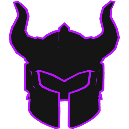 Purple Cartoony Helmet