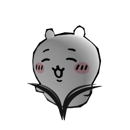 Cartoony Chiikawa Hair Hat - ゆるかわちいかわヘアハット