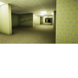 Angry Munchi in the backrooms