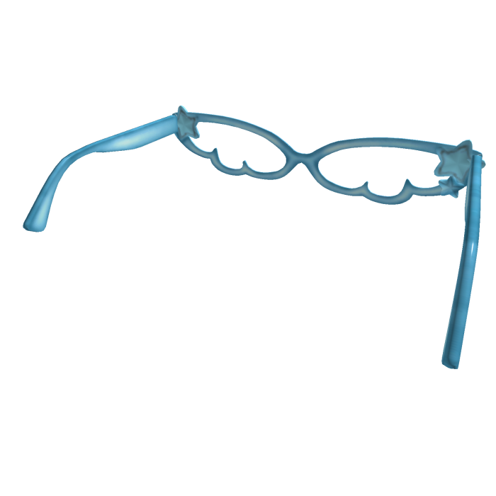 Star Cloud Blue Glasses