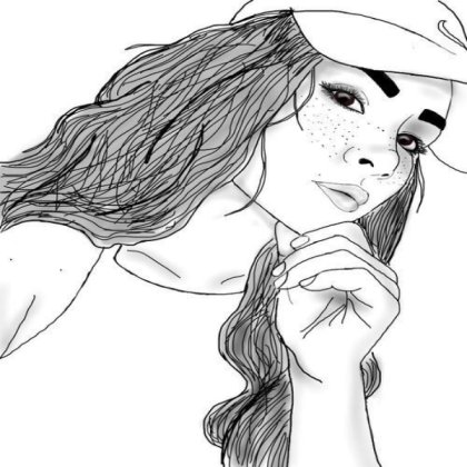 girl-drawings Roblox decal