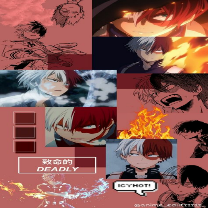 todoroki wallpaper 10 Roblox decal