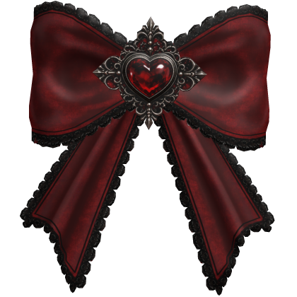 Goth Vampire Hair Bow