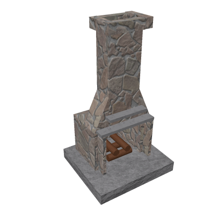 Fire place with wood