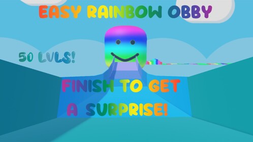 Easy Rainbow Obby