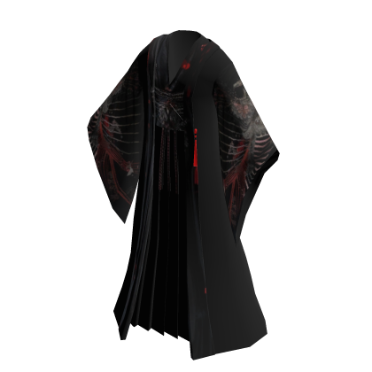 Black with Red Kimono