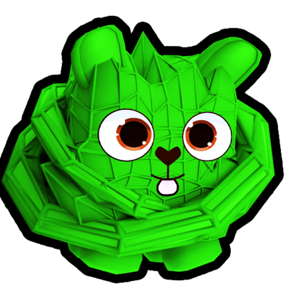 Toxic Glitched Dog