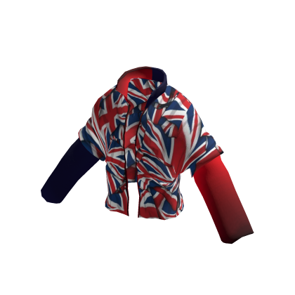 England Red Blue Y2K