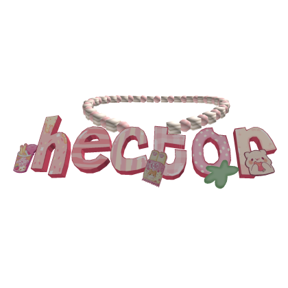 Hector Pink KitKat Necklace 3.0 Roblox item