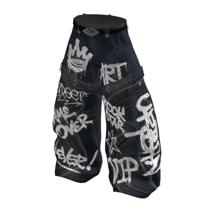 Baggy Blue Denim Jeans ART