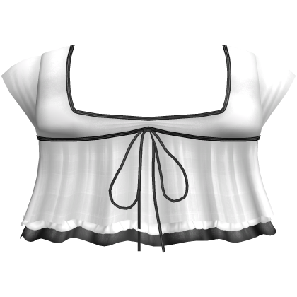 pretty gothic ruffled blouse white 3