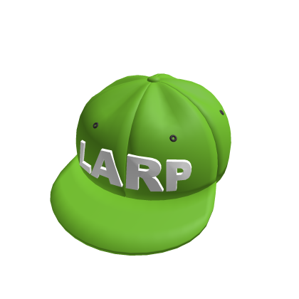 Larp Cap Green Roblox item