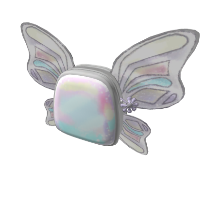 Holographic Butterfly Backpack