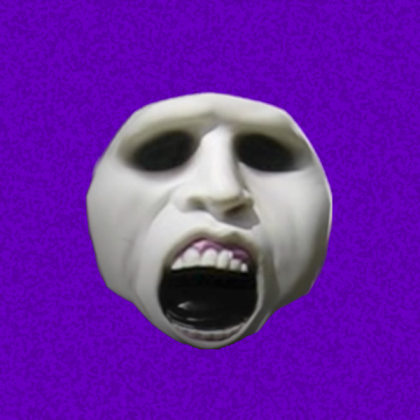 Evil Tinky Winky Face And Wool Purple 2 Roblox decal