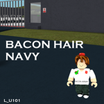 Bacon Hair Navy!