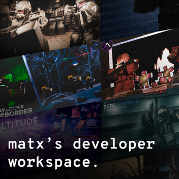 matx's developer workspace.