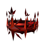 Scarlet Diamond Fire Crown