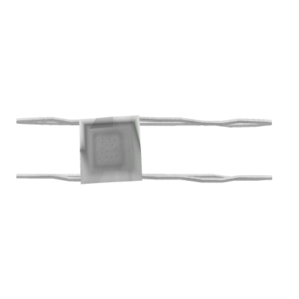 cute simple eyepatch [white] Roblox item