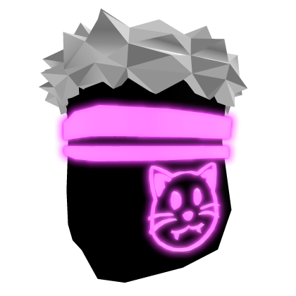 Glowing Pink Cat Gauntlet with Paws (Left) Roblox item