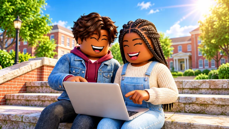 College Life RP on Roblox, screenshot 2