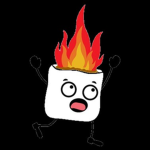 Flaming Marshmallows