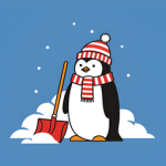 Snowy Penguin