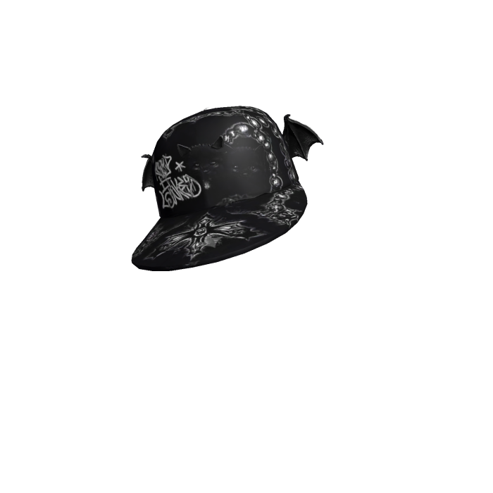 Gorra de alas con gatitos 