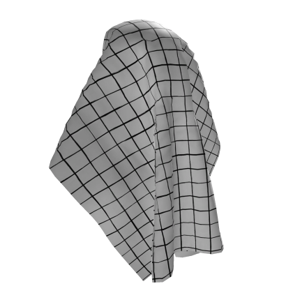 Cozy Cover White Grid Blanket