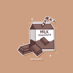 Aesthetic Chocky Milk