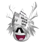 Dashie White Paper Hat 