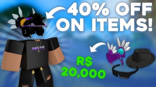 Buy Items For 40% off