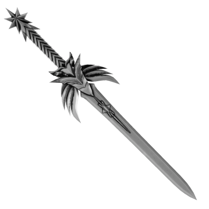 White Sunset Warrior Sword