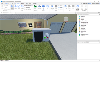 CODE 2323 ON VAult Door