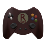 Maroon Retro Controller