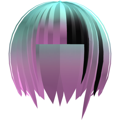 🕸️๋. ⭑ Mourning Gothic Bob || Pastel Ombre
