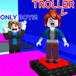 Boy VS Girl Troll Tower